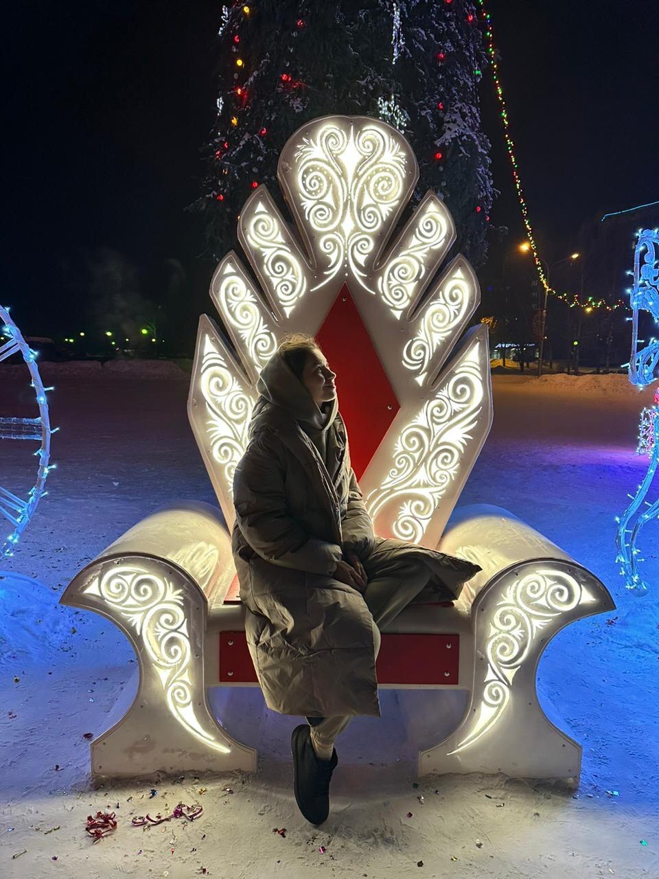 Кресло Дедушки Мороза